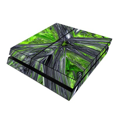 Sony PS4 Skin - Emerald Abstract