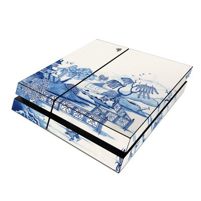 Sony PS4 Skin - Blue Willow