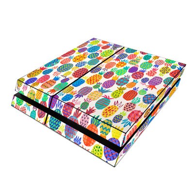 Sony PS4 Skin - Colorful Pineapples