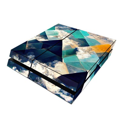 Sony PS4 Skin - Gold Clouds
