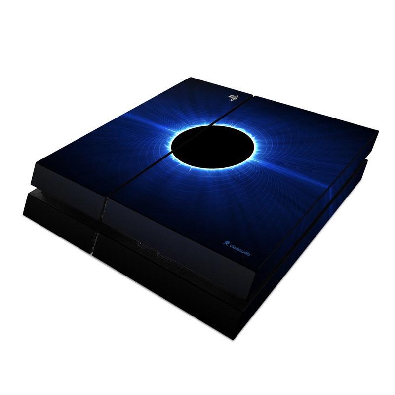 Sony PS4 Skin - Blue Star Eclipse (Image 1)