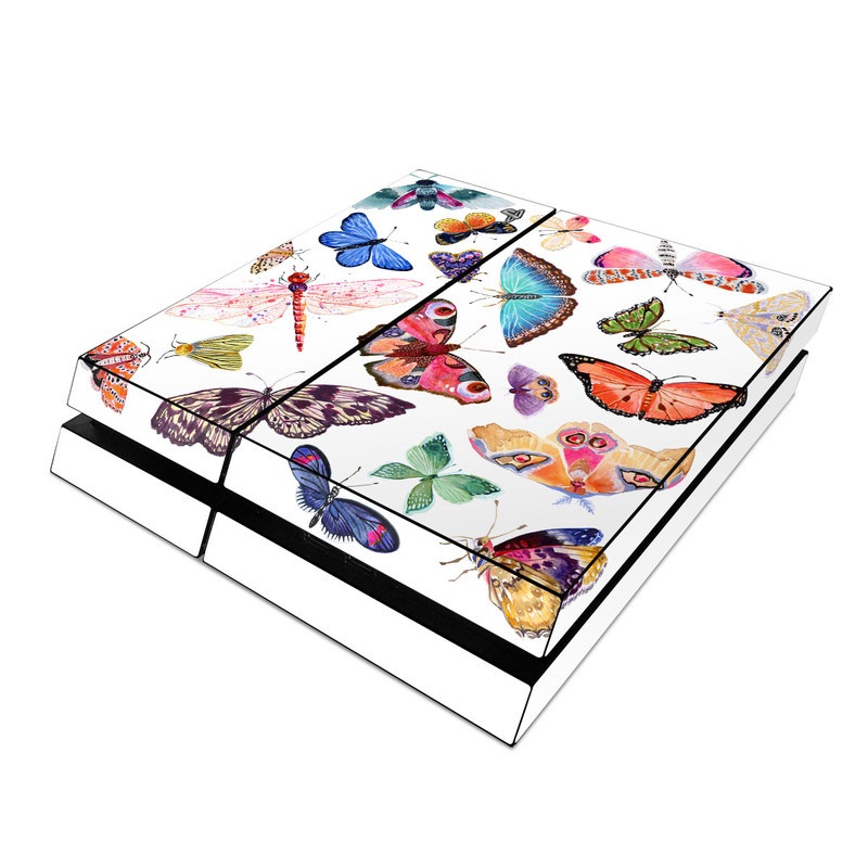 Sony PS4 Skin - Butterfly Scatter (Image 1)