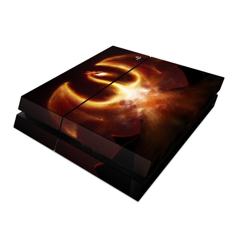 Sony PS4 Skin - Fire Dragon (Image 1)