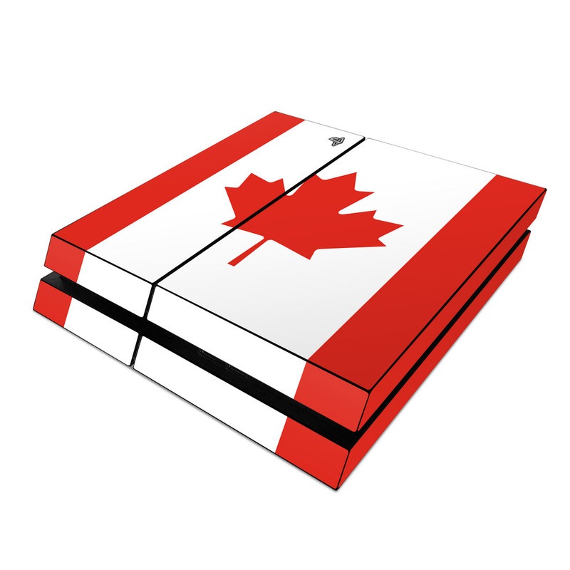 Sony PS4 Skin - Canadian Flag (Image 1)