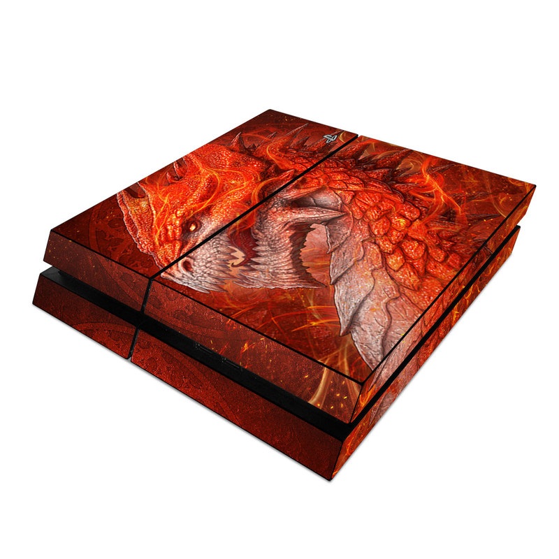 Sony PS4 Skin - Flame Dragon (Image 1)