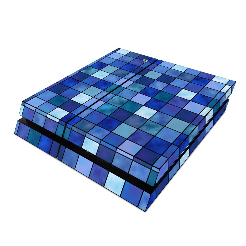 Sony PS4 Skin - Blue Mosaic (Image 1)