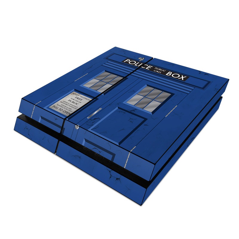 Sony PS4 Skin - Police Box (Image 1)