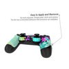 Sony PS4 Controller Skin - Butterfly Glass (Image 2)