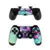 Sony PS4 Controller Skin - Butterfly Glass