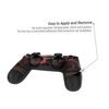 Sony PS4 Controller Skin - Black Angel (Image 2)