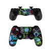 Sony PS4 Controller Skin - Funky Floratopia