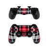 Sony PS4 Controller Skin - Red Plaid (Image 1)