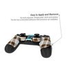 Sony PS4 Controller Skin - Turquoise Plaid (Image 2)