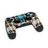 Sony PS4 Controller Skin - Turquoise Plaid (Image 5)