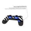 Sony PS4 Controller Skin - Thin Blue Line Hero (Image 2)