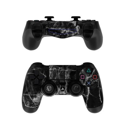 Sony PS4 Controller Skin - Black Marble