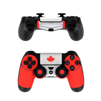 Sony PS4 Controller Skin - Canadian Flag