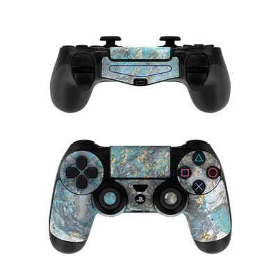 Sony PS4 Controller Skin - Gilded Glacier Marble