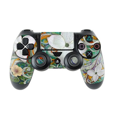 Sony PS4 Controller Skin - Sangria Flora