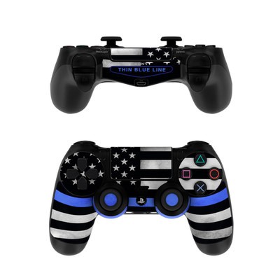 Sony PS4 Controller Skin - Thin Blue Line