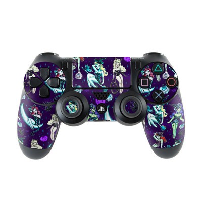 Sony PS4 Controller Skin - Witches and Black Cats