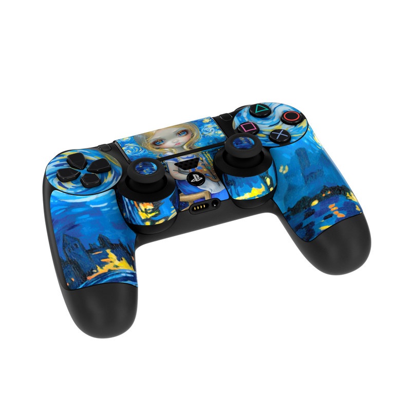 Sony PS4 Controller Skin - Alice in a Van Gogh (Image 5)