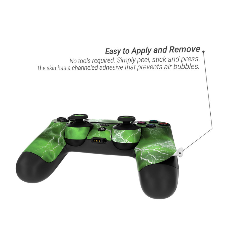 Sony PS4 Controller Skin - Apocalypse Green (Image 2)