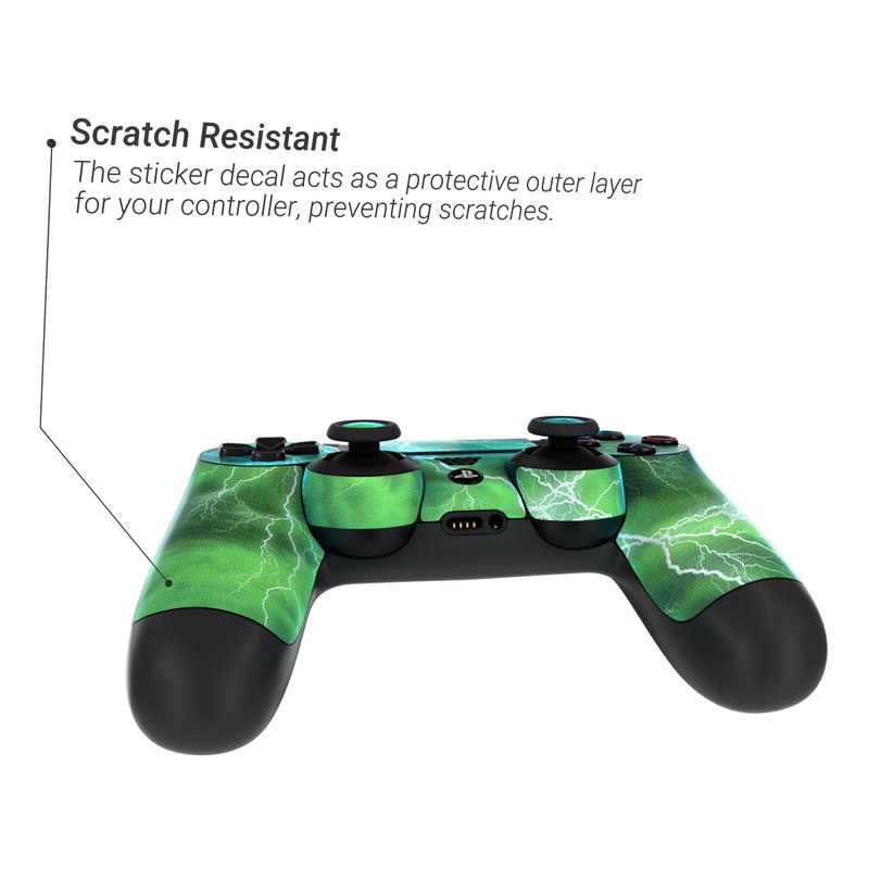Sony PS4 Controller Skin - Apocalypse Green (Image 3)