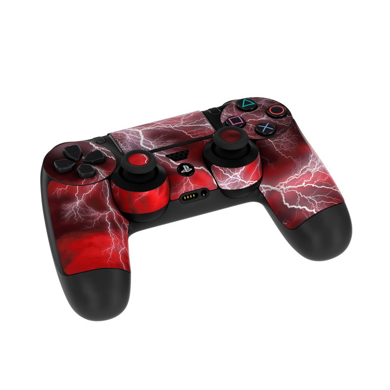 Sony PS4 Controller Skin - Apocalypse Red (Image 5)