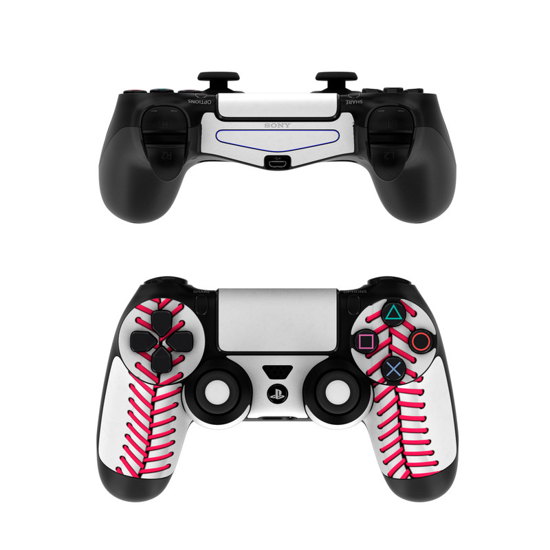 Sony PS4 Controller Skin - Baseball (Image 1)