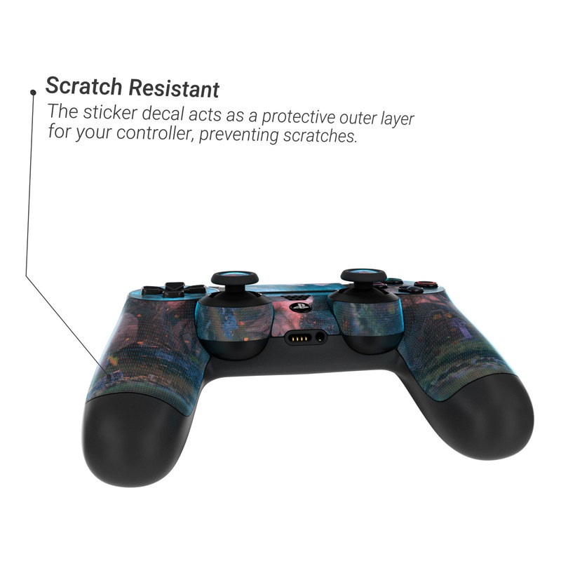 Sony PS4 Controller Skin - Black Angel (Image 3)