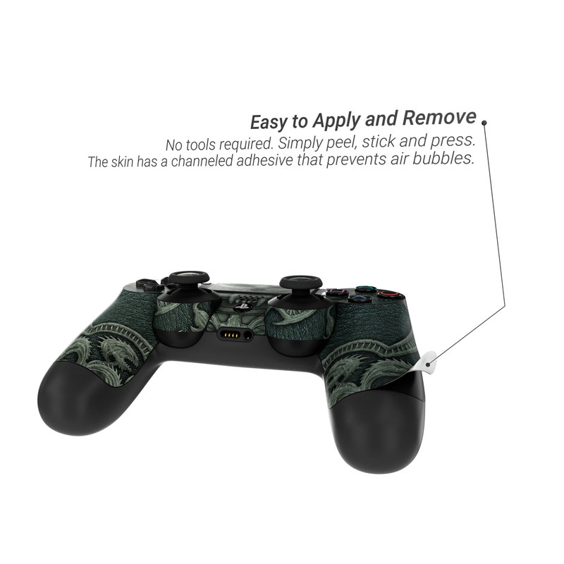 Sony PS4 Controller Skin - Black Book (Image 2)