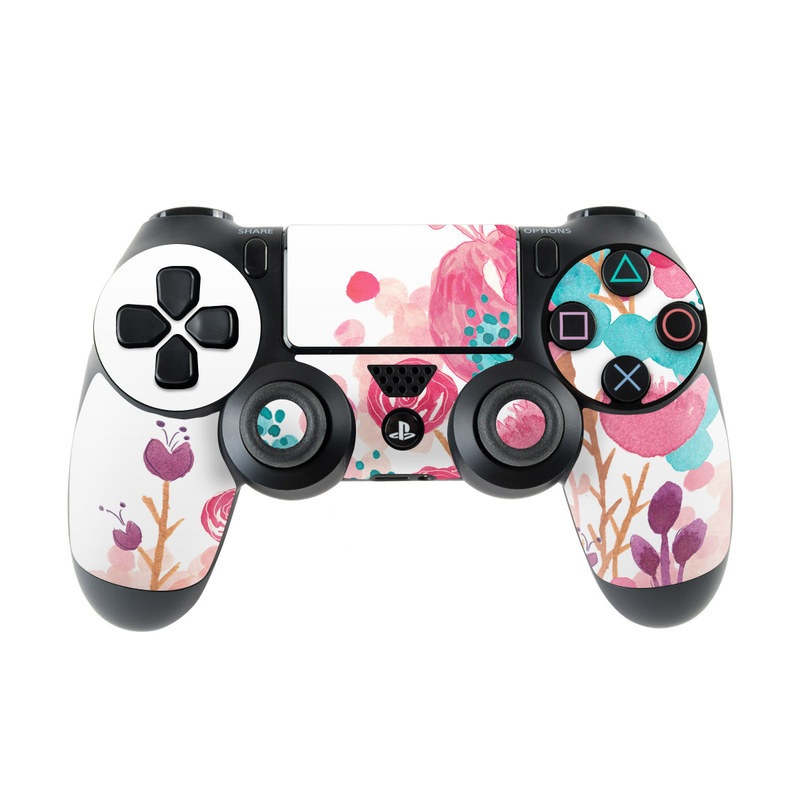 Sony PS4 Controller Skin - Blush Blossoms (Image 1)
