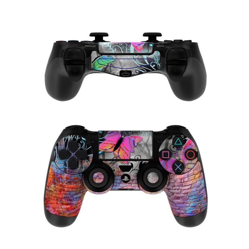 Sony PS4 Controller Skin - Butterfly Wall (Image 1)