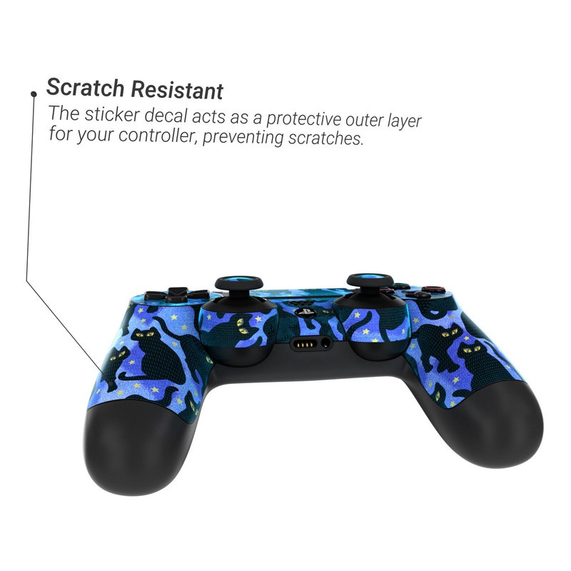 Sony PS4 Controller Skin - Cat Silhouettes (Image 3)