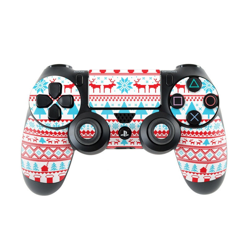 Sony PS4 Controller Skin - Comfy Christmas (Image 1)