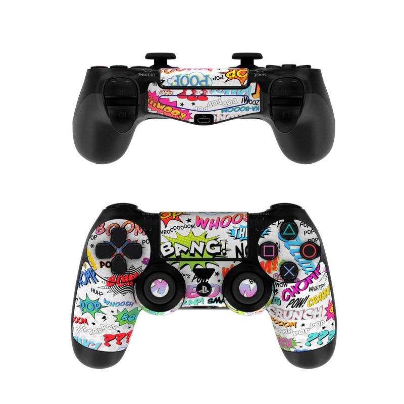 Sony PS4 Controller Skin - Comics (Image 1)