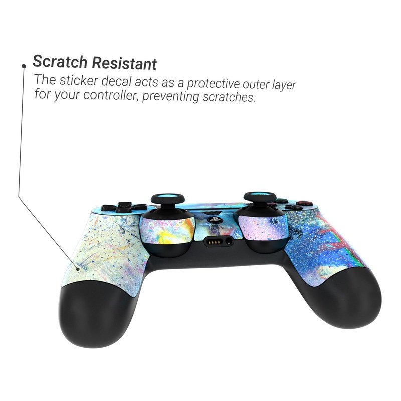 Sony PS4 Controller Skin - Cosmic Flower (Image 3)