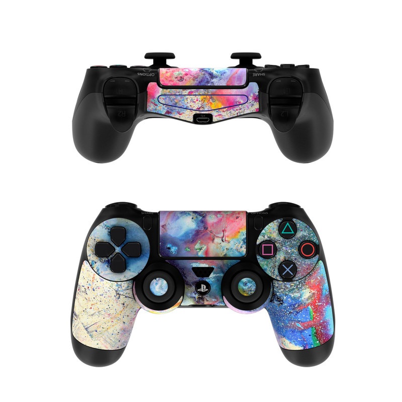 Sony PS4 Controller Skin - Cosmic Flower (Image 1)