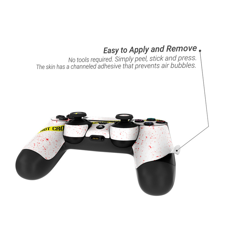 Sony PS4 Controller Skin - Crime Scene Revisited (Image 2)