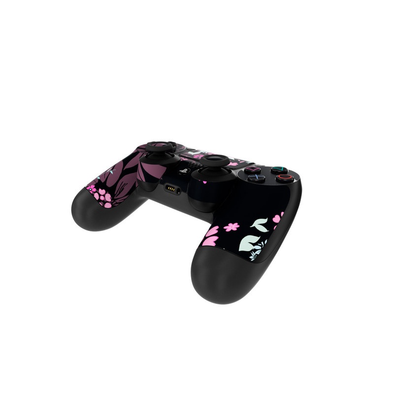 Sony PS4 Controller Skin - Dark Flowers (Image 4)