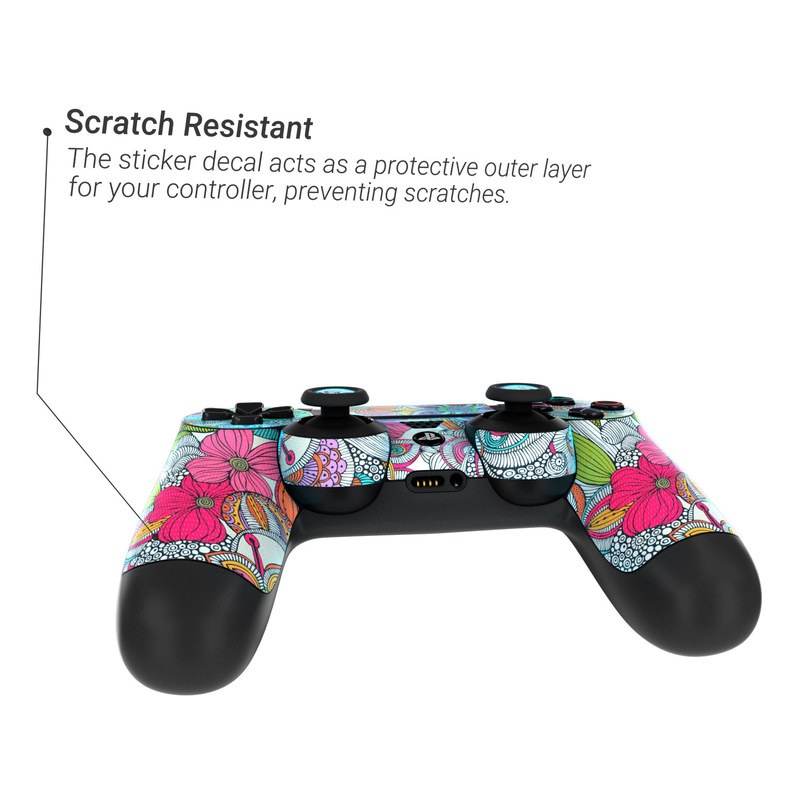 Sony PS4 Controller Skin - Doodles Color (Image 3)