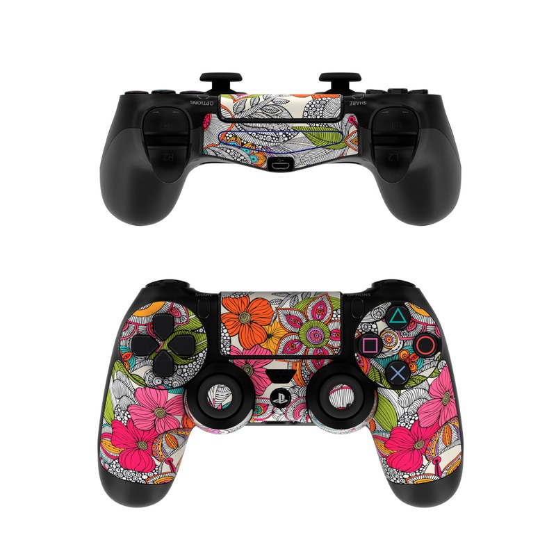 Sony PS4 Controller Skin - Doodles Color (Image 1)