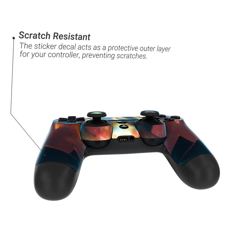 Sony PS4 Controller Skin - Fire Dragon (Image 3)