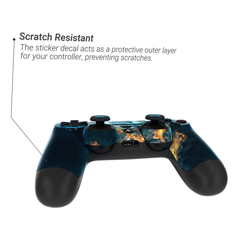Sony PS4 Controller Skin - Flower Fury (Image 3)