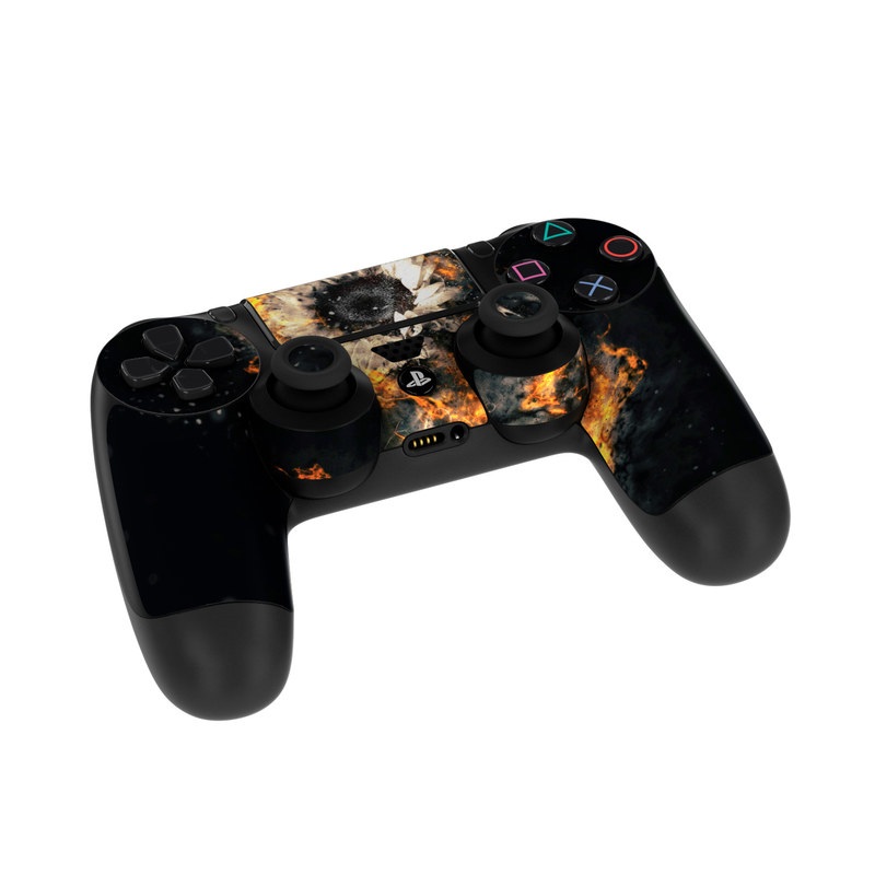 Sony PS4 Controller Skin - Flower Fury (Image 5)