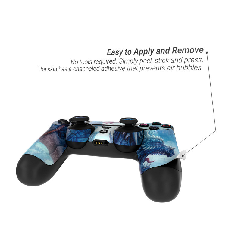 Sony PS4 Controller Skin - Flying Dragon (Image 2)