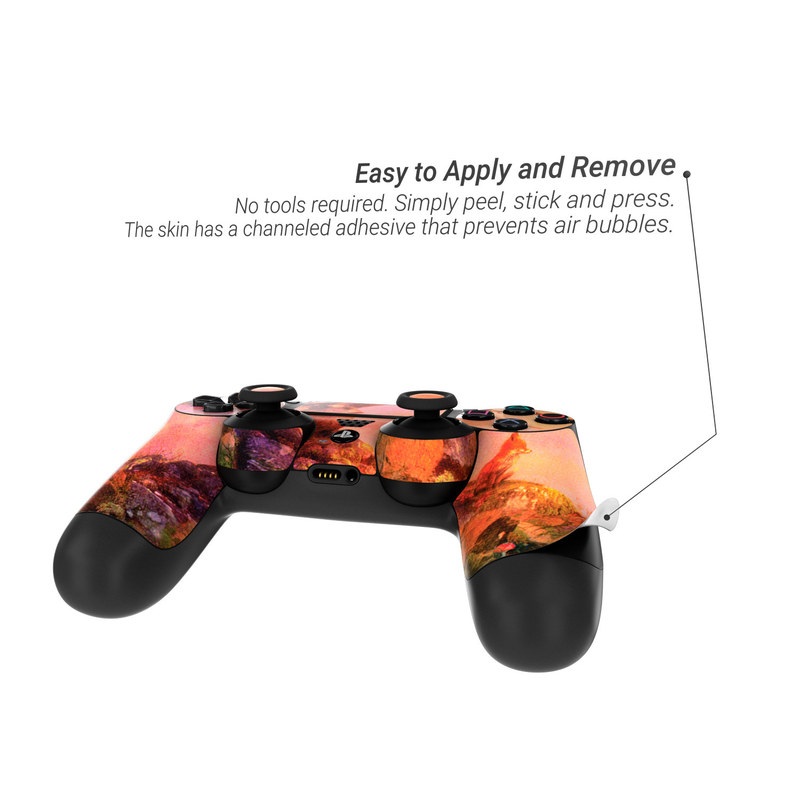 Sony PS4 Controller Skin - Fox Sunset (Image 2)
