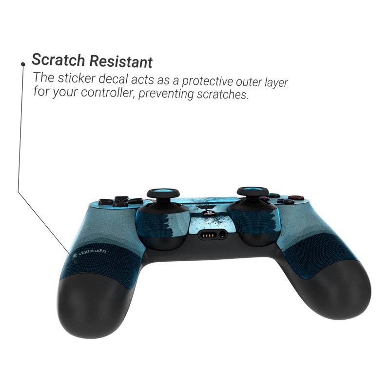 Sony PS4 Controller Skin - Flying Tree Black (Image 3)