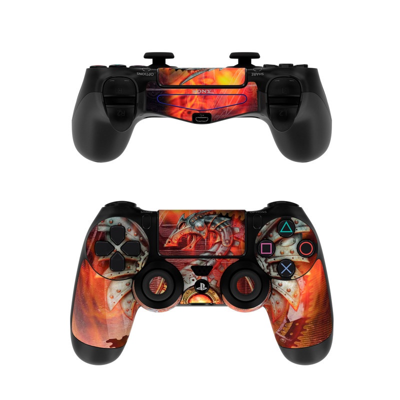 Sony PS4 Controller Skin - Furnace Dragon (Image 1)